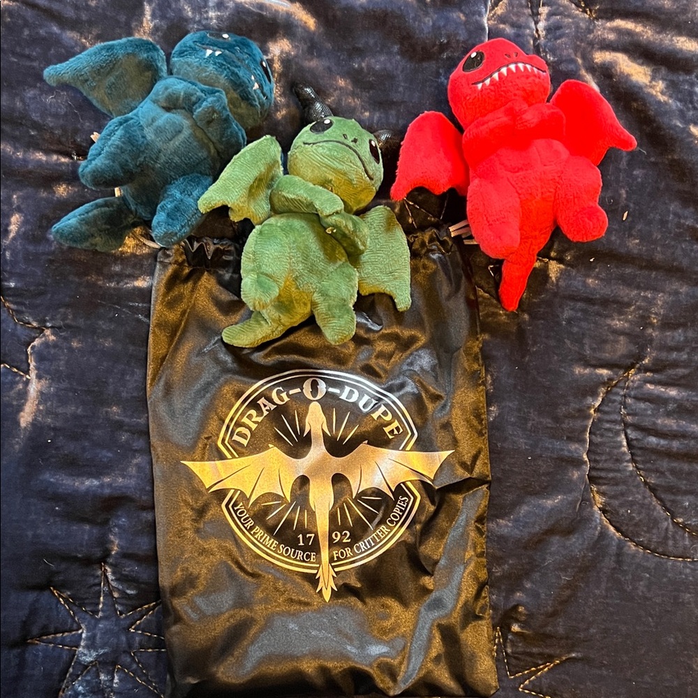 Magic Delivered! Sport box dragon plushies